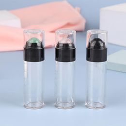 Bouteilles de stockage 30ml Roll On Bottle Huile Essentielle Natural Jade Roller Glass Travel Containers Rechargeables