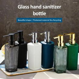 Opslagflessen 350 ml Glas Refilleerbare Soap Dispenser Portable Lekbestendig Multifunctionele lotion Shampoo Mondwater Cosmetische fles