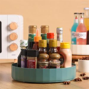 Opslagflessen 360 Ronde Spice Jar Rack Trade Stringbare keukenhouder Home Box Container Organisator Boxen