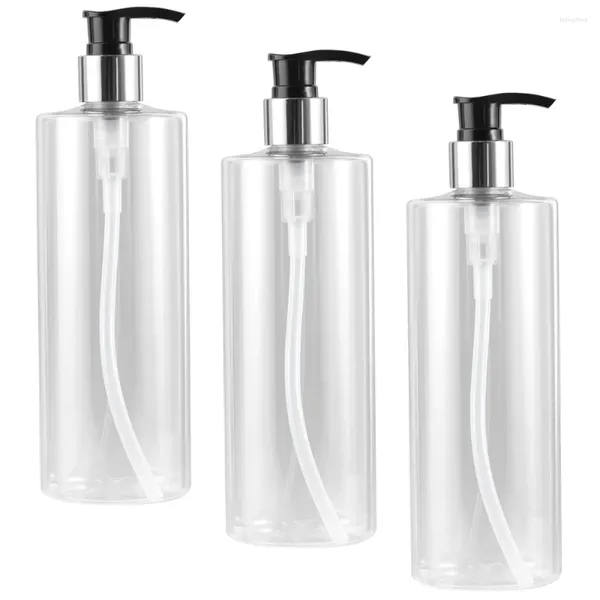 Botellas de almacenamiento 3pcs 500 ml Presion