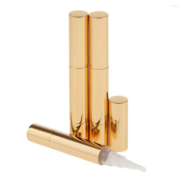 Bouteilles de stockage 3pcs 5ml stylo twist vide avec brosse conteneur cosmétique correcteur lèvre