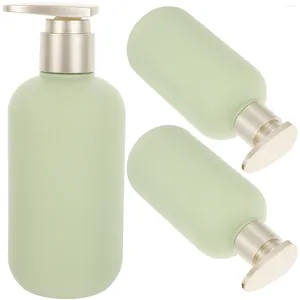 Bouteilles de rangement 3pcs Dispensateur Dispens Dispeners Shampooin