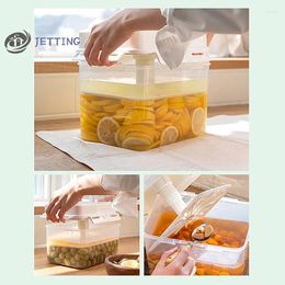 Botellas de almacenamiento 4/5L Pickle Jar Fug -Profleation Recipe de fermentación para Kimchi de chucrut Gherkin y