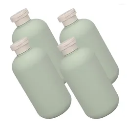 Bouteilles de stockage 4 pièces bouteille de voyage d'avocat conditionneur de cheveux distributeur de savon en plastique pour évier de cuisine