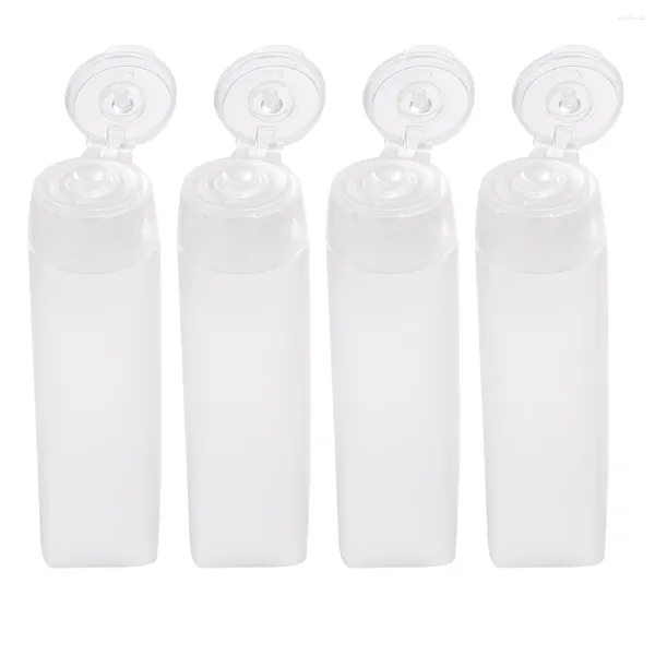 Bouteilles de rangement 4 pcs Conteneur de tube de bouteille VID