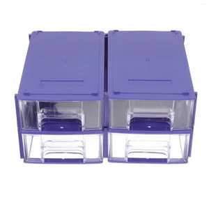 Opslagflessen 4 pc's onderdelen doos lade kleine bakken elektronische organizer plastic gereedschap container