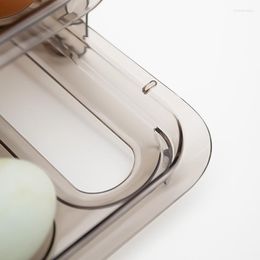Opslagflessen 4 laag 48 ei -capaciteit huishoudelijke doos voor koelkast kip helder
