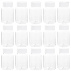 Opslagflessen 40 pc's plastic doseer flesjes flesjes container kleine zakhouder draagbaar mini case reispoeder