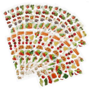 Bouteilles de stockage 40 feuilles d'autocollants pour ordinateur portable de scrapbooking artisanat en vrac pour les enfants cadeau tout-petits décor