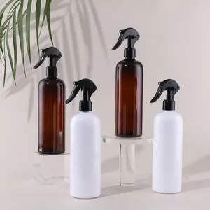 Botellas de almacenamiento 4pcs 500 ml de spray para soluciones de limpieza rociador prensa manual recipiente recipiente jardinería