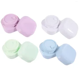 Bouteilles de rangement 4pcs pour visage crème rechargeable bocaux cosmétiques bouteilles vides (30g)