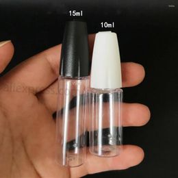 Bouteilles de stockage 5/10 pièces 10ML 15ML, bouteille de colle à pointe d'aiguille, compte-gouttes en plastique pour petits projets de collage, papier Quilling, artisanat de bricolage