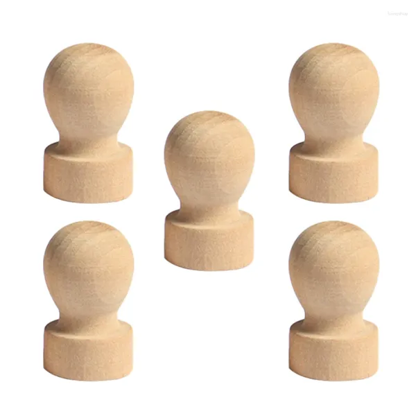 Bouteilles de rangement 5 pcs tampon de bricolage décorations de joint en bois scellant