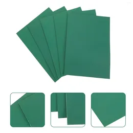 Opslagflessen 5 pc's graveren rubberen plaat groene lakens postzegel kit suite printmaking benodigdheden pvc ambachten kind