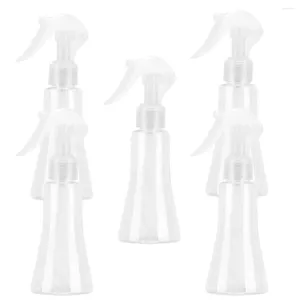 Opslagflessen 5 pc's spuitflesgiften Soap Dispenser One-hand drukspuit Fijn Mist Travel Hair