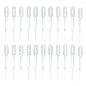 Bouteilles de rangement 500 PCS PIPETTE DE TRANSFERT PAILLES PLAIRES PLANT