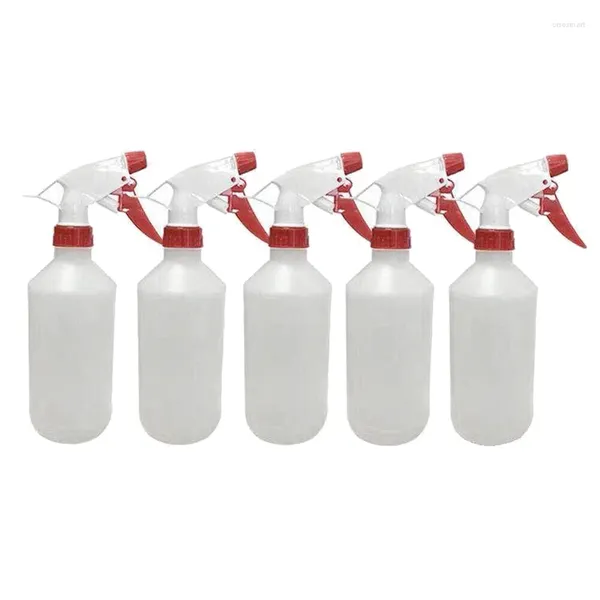 Botellas de almacenamiento 500mlx5 paquetes de plástico gatillo de plástico 16 oz de espuma de espuma pulverizadores comerciales