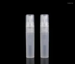 Bouteilles de rangement 500pcs / lot 5 ml de voyage de voyage Portable Spray de parfum vides Conteneurs cosmétiques ATomizer la bouteille de stylo en plastique SN51