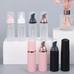 Opslagflessen 50 ml plastic schuimende fles zeep mousses vloeistof dispenser lege shampoo lotion botteling schuim navulbaar