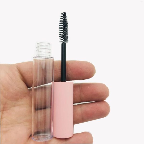 Bouteilles de rangement 50pcs 10 ml tubes de mascara vides kit bricolage répolloss contenants eyeliner bouteille à lèvres emballage cosmétique emballage en gros en gros