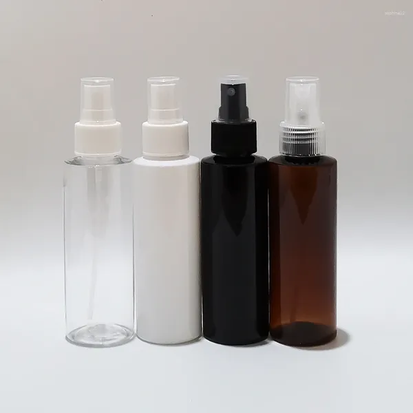 Bouteilles de rangement 50pcs 120 ml Spray vide pour parfums 120cc Contage clair pour animaux de compagnie avec pompe pulvérisateur Fine Mist Bottle Cosmetic Emballage