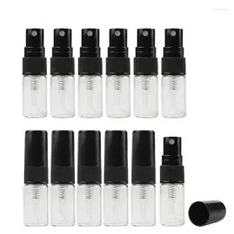 Opslag Flessen 50 Stuks 2 Ml 3 Ml 5 Ml 10 Ml Lege Glazen Spuitfles Monsterflesjes Draagbare mini Parfum Verstuiver Hervulbare Reizen