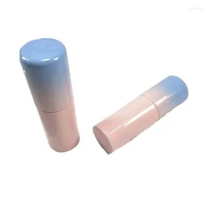 Opslagflessen 50 Stuks Lege Buis Lipgloss Containers Ronde Gradiënt 3ML Roze DIY Cosmetische Container Hervulbare Glazuur Lipgloss Tubes