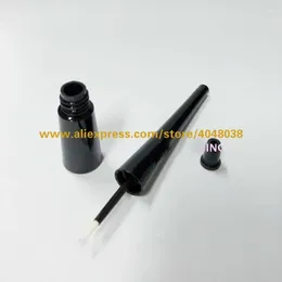 Bouteilles de rangement 50pcs / lot 3,5 ml Eyeliner noir Black Eyeliner Tube Diy Plastic Packier Glue Glue Tools Classic Professional Makeup Tools