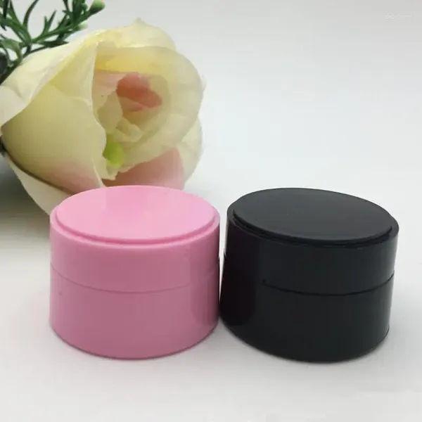 Bouteilles de rangement 5G CRAME BOX DIY Small Jar Plastic Bottle Eloe Vera Gel vide