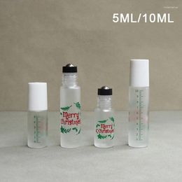 Bouteilles de rangement 5 ml 10 ml de Noël thème