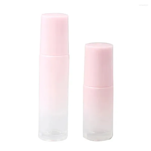 Botellas de almacenamiento 5 ml / 10 ml Botella de bola de rodillo de perfume vacío en líquidos Contenedor de aceite Recargable Mini spray portátil