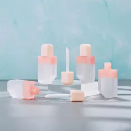 Bouteilles de rangement 5 ml de crème glacée vide rechargeable à lèvres brillant bouteille de bricolage de bricolage