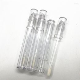 Bouteilles de stockage 5ml Lip Glaze Tube Gloss Whole Clear Round Bottle DIY LipglossTube Container Cosmétique Emballage Matériel