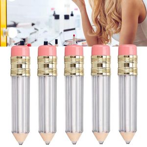 Opslagflessen 5 ml potlood gevormd lege lipgloss buis make -up potten 5 stcs container diy navulbare olie voor vrouwen meisjes