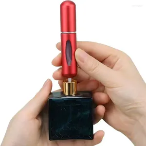 Bouteilles de rangement 5 ml Regilable Portable Travel Mini Perfume d'atomiseur pour pots vides Crème Massage Coussin Génér