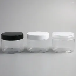 Bouteilles de rangement 5 oz en plastique transparent avec couvercles 150g Conteneurs cosmétiques vides Échantillon de pots de crème Emballage 20pcs