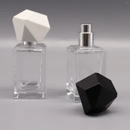 Opslagflessen 5 stks 30 ml bajonet parfum spray fles glas draagbare ultra mist sanitator spuitpomp lege geurmonster gratis gereedschap