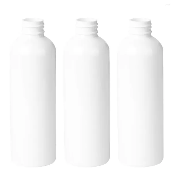 Bouteilles de stockage 5pcs bouteille de shampooing rechargeable portable étanche vide conteneur de voyage porte-articles de toilette pour lotions liquides 200ml