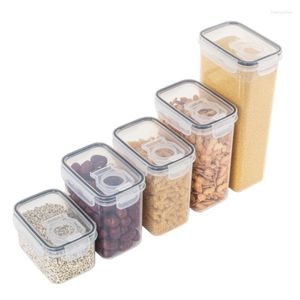 Opslagflessen 5Pieces Stapelbare koelkastbakken Multifunctioneel voor Food Drinks Fruit Fruit Keukenorganisatie Box