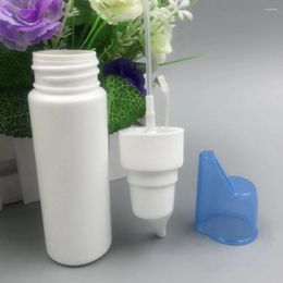 Botellas de almacenamiento 6 PCS 70 ml Dispositivo de pulverización nasal Cleaner Atomizador recargable ABS vacío Tiny Travel Plastic