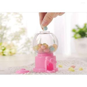 Opslagflessen 6 pc's Gumball Machine Dispenser Infant Bath Toys Kids Candy Toy Mini Infants