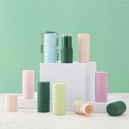 Botellas de almacenamiento 6g recargador de labios recipulable recipiente de labios recipuladores cosméticos vacíos Lotión transparente de viaje