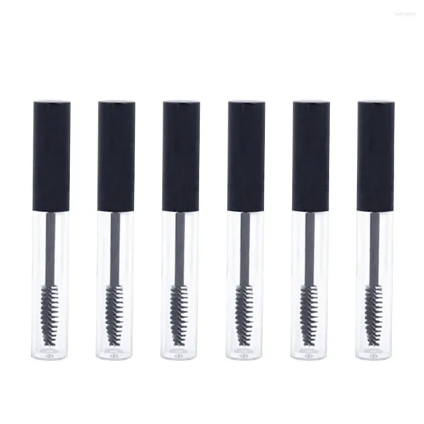 Bouteilles de stockage 6 pièces 1ml vide cils flacon Tube cils crème bouteille Mascara échantillon conteneur