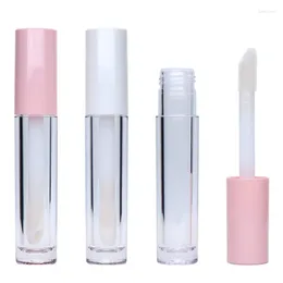 Opslagflessen 700 stks/kavel 6,8 ml lege lippenstiftbuizen transparante lipgloss 4 sytles toverstaf helder