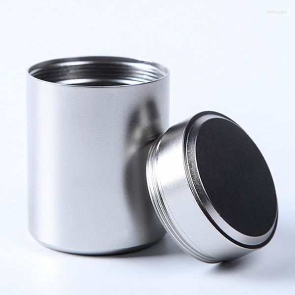 Bouteilles de stockage 70ML métal hermétique anti-odeur conteneur en aluminium cachette scellée peut boîtes de pot de thé