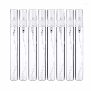 Opslagflessen 8 stuks 10 ml mini -parfum flesglas spray -hervulbare lege cosmetica container draagbaar