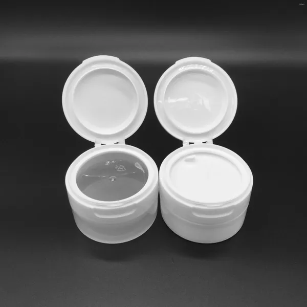 Bouteilles de rangement 80g Jar Pot en étain bouteille de bouteille de bouteille pour masque crème Essence hydratant gel de nuit de nuit maquillage emballage cosmétique