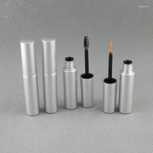 Bouteilles de rangement 8 ml de maquillage cosmétique en plastique vide bricolage argent mascara tube lueur lueur anime de coiffeur crème eye-liner liquide contenant 200pcs