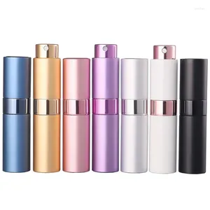 Opslagflessen 8 ml parfum verstuiver bijvulbare spuitfles parfume dispenser luxe aluminium mondstuk reizen cosmetische container