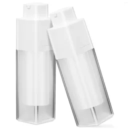 Bouteilles de stockage récipient cosmétique sans air pour voyage avec flacon pulvérisateur rechargeable-tailles 10 ml et 30 ml disponibles